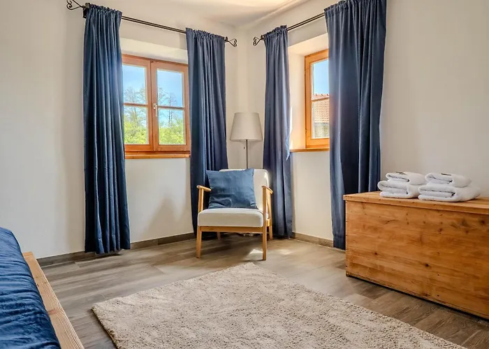 Apartmán Petermuehle Urlaub Mit Alpakas
